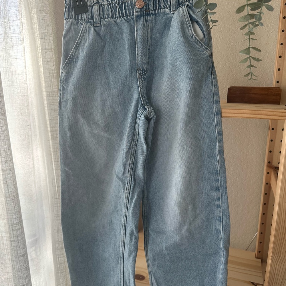 H&M Light Blue Wide Leg Jeans
